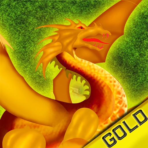 Fire Angry Dark Dragons Quest : The Flight over the Kingdom under attack - Gold Edition icon