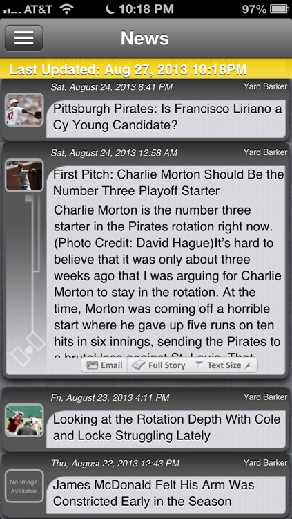 Pittsburgh Baseball Live screenshot-3
