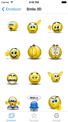 3D Animated Emoji PRO + Emoticons - SMS,MMS,WhatsApp Smileys Animoticons Stickersのおすすめ画像3