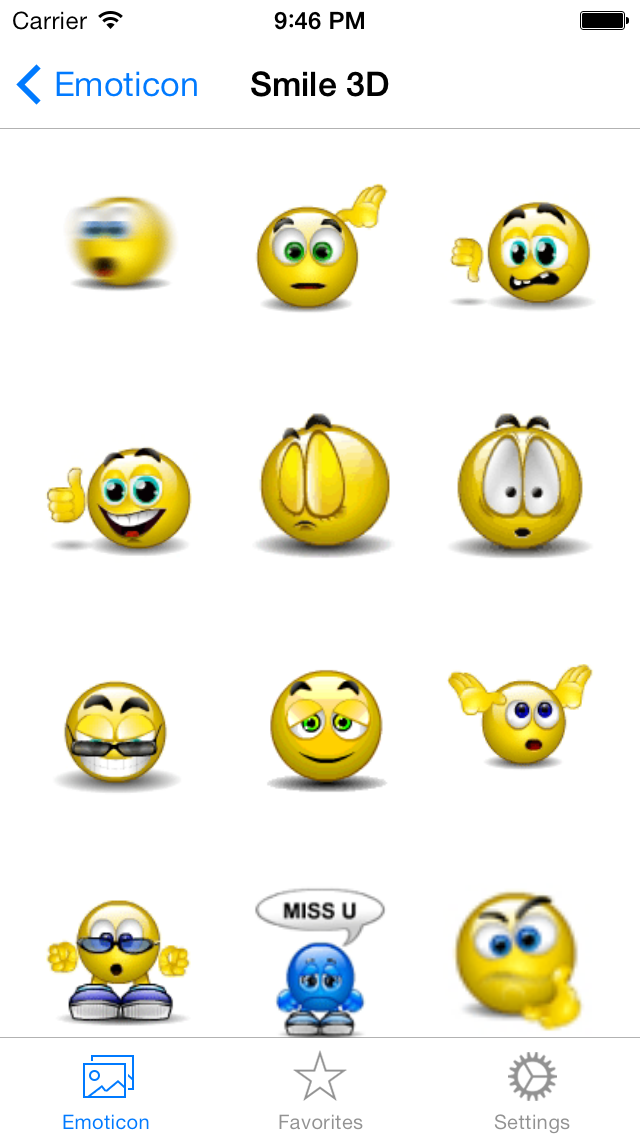3D Animated Emoji PRO + Emoticons - SMS,MMS,WhatsApp Smileys Animoticons Stickers Screenshot