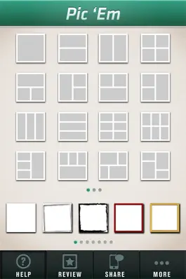Game screenshot PicEm Photo Collage for Instagram, Facebook, Tumblr and Twitter + editor free apk