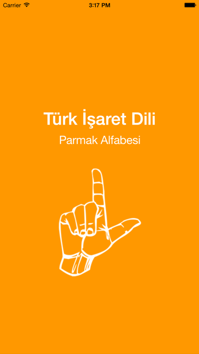 Screenshot #1 pour Türk İşaret Dili - Parmak Alfabesi
