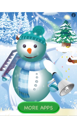 Talking Funny Snowman FREE screenshot 2