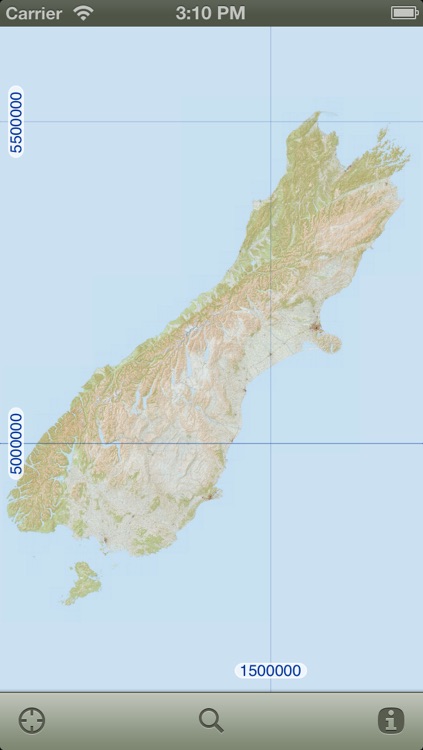 MapApp NZ South Island
