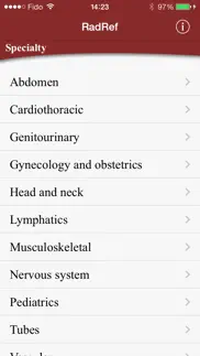 radref - normal values in diagnostic imaging iphone screenshot 4
