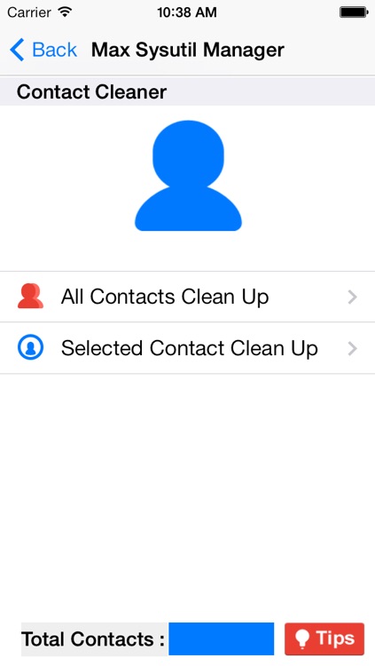 Utility Pro- Contact Manager, Battery & Memory Monitor