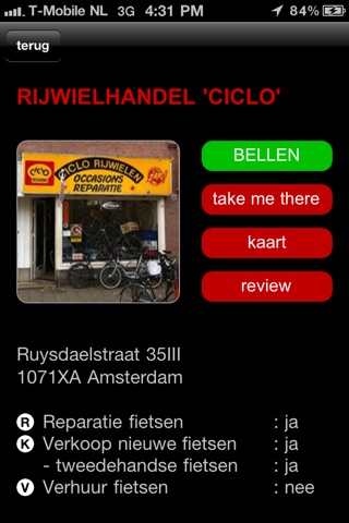 Fiets Finder screenshot 4