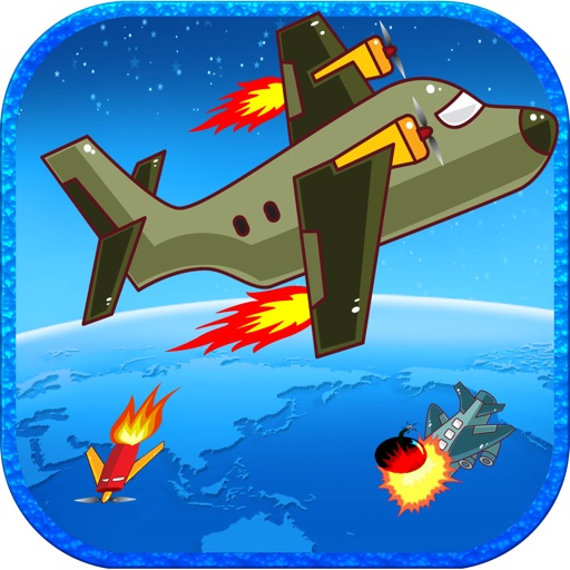 Airplane Shooting Fight Adventure - Night Sky Airplay Attack Free iOS App