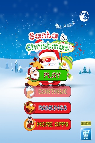 Santa and Christmas Matching Free Game by Games For Girls, LLC screenshot 2