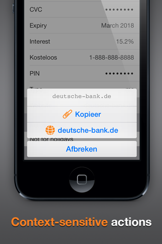 tooPassword - Reader for 1Password agilekeychain screenshot 4