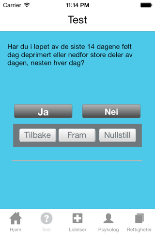 Psykhjelpen screenshot 2