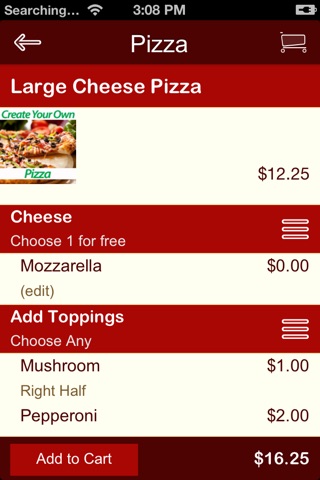 Rosalia's Pizza screenshot 3