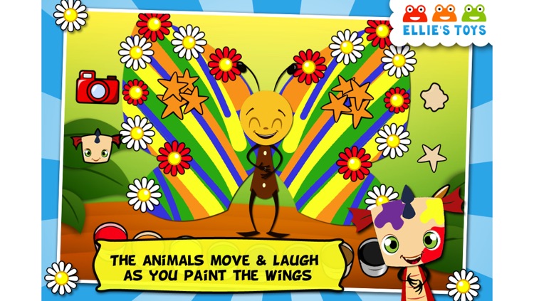 Ellie's Wings - Best Animal Coloring Game - Ads free & Safe for Happy children screenshot-3