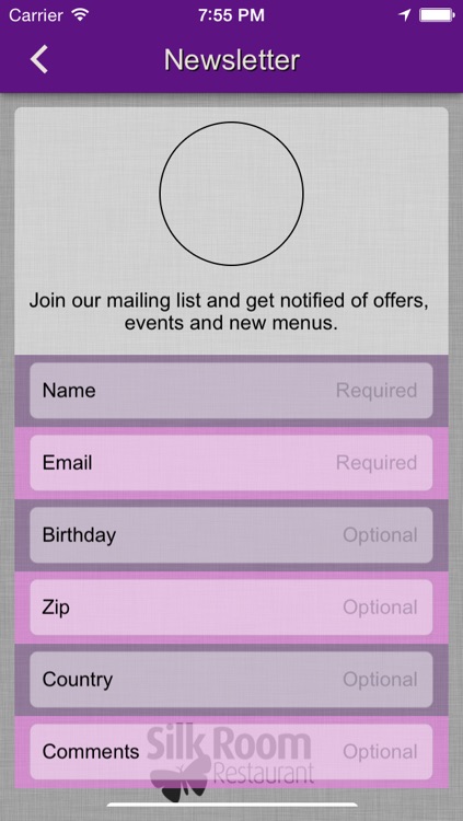 The Silk Room Restaurant Macclesfield College