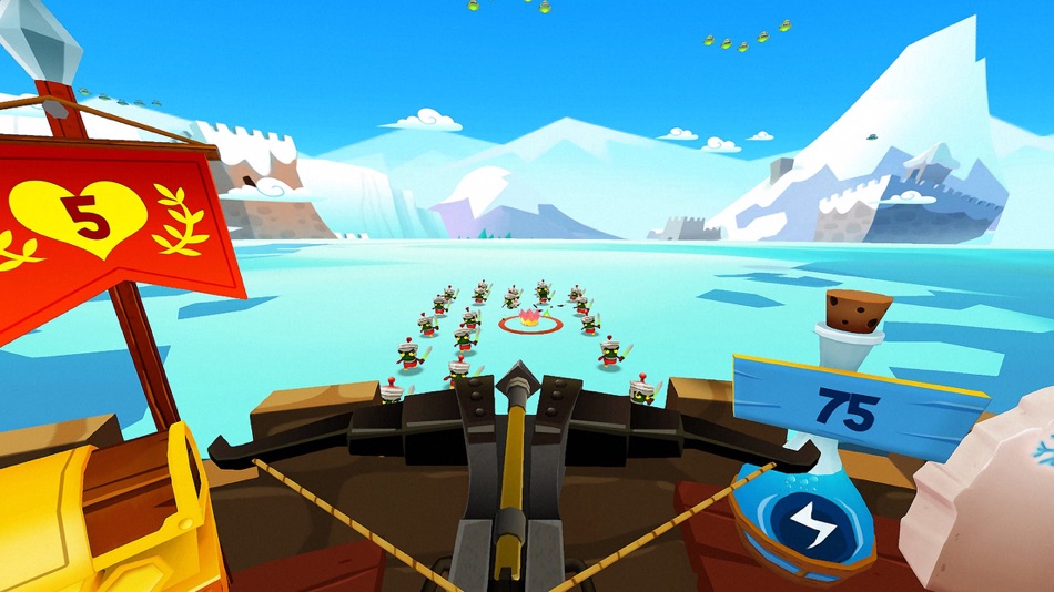 #4. Romans From Mars 360 (iOS) 由: Majesco Games Corporation