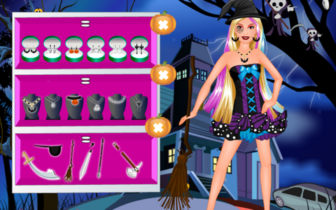 Halloween monster dressup screenshot 3