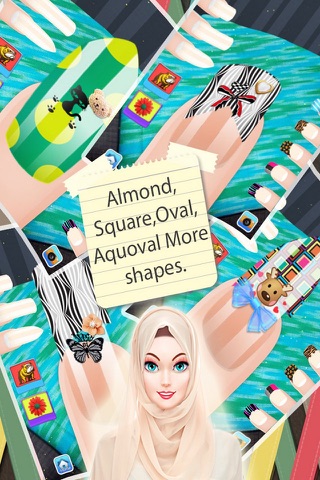 Hijab Nail Decoration: Free Nail Salon screenshot 3