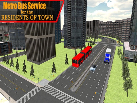 Screenshot #4 pour 3D simulateur de bus de métro - service de transport en commun & parkings camionneur simulateur jeu