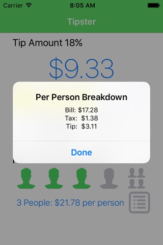 Tipster, The Tip Calculator screenshot 2