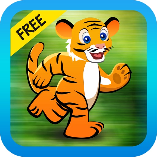 Tiny Tiger Run Through The Zoo & Jungle Village FREE! icon