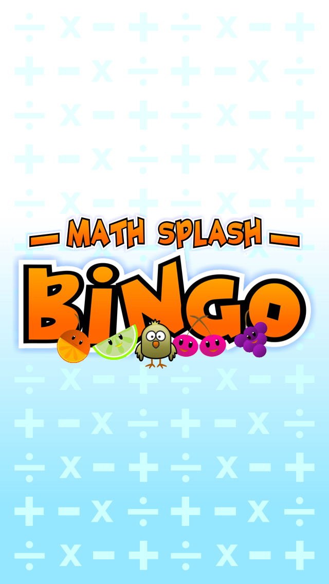 数学スプラッシュビンゴ：1日のためにゲームやドリルの楽しい数字アカデミー、2番目、3番目、4番目と5年生 - 小学校＆小学校の数学 : Math Splash Bingoのおすすめ画像1