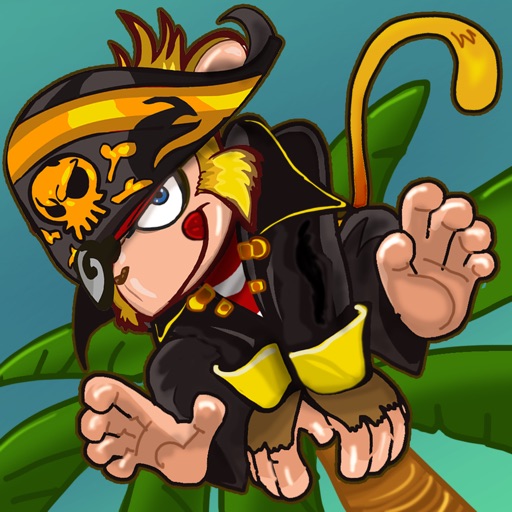 Angry Pirate Ninja Monkey : The Escape of Blackbeard to Freedom Run iOS App
