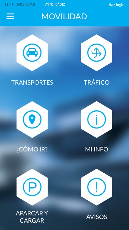 Aplicación Oficial de Movilidad Urbana de la Ciudad de Cádiz