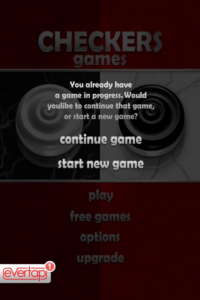 Free Checkers Game screenshot 3