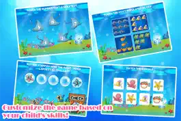 Game screenshot Marine Animals Toddler Preschool - Educational Fish Games for Kids Free apk