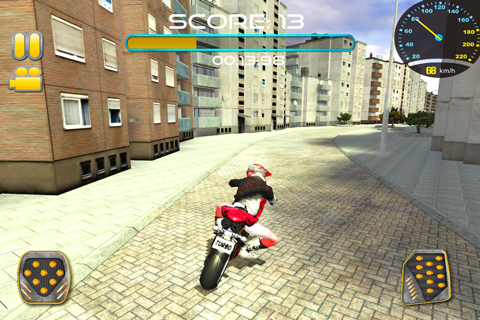 City Street Bike Rally Free screenshot 4