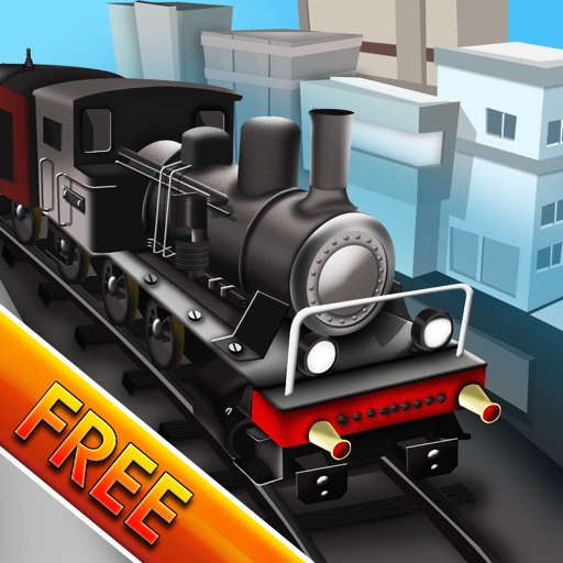 Architect Train Ville Puzzle : The Town Railway Crossing the City - Free