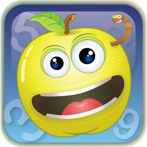 الارقام الانجليزية والفواكه المجنونة - English numbers and crazy fruits iOS App