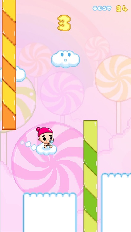 Angel Baby - Adventure of bird tiny flappy wings for free kid games