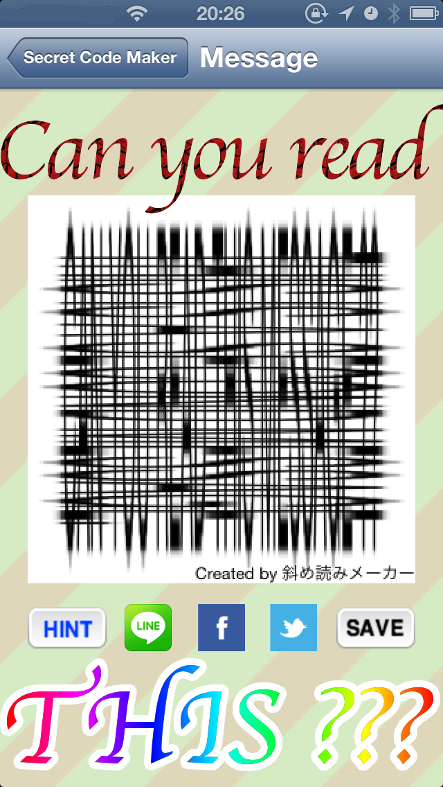 Screenshot #1 pour Secret Code Maker - Hide Message Into A Picture