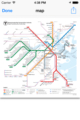 MyMBTA screenshot 4