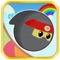 Tiny Ninja Jump - Free Cute Multiplayer Flying Game