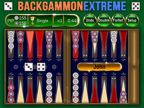 Backgammon Extreme Premium - Powerful, Beautiful, Social! для iPad