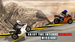 police fast motorcycle rider 3d – hill climbing racing game iphone screenshot 2