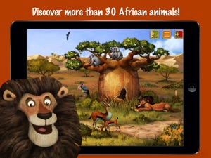 Africa - Animal Adventures for Kids screenshot #1 for iPad