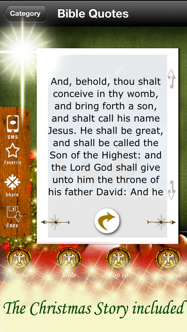 Bible Christmas Quotes - Christian Verses for the Holiday Season screenshot 4