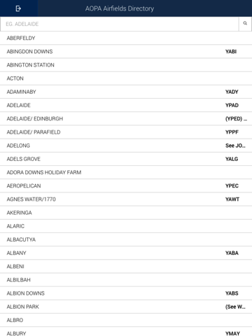 Screenshot #5 pour AOPA Airfields Directory