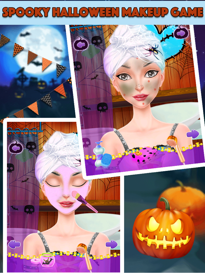 Halloween Makeover and Salon
