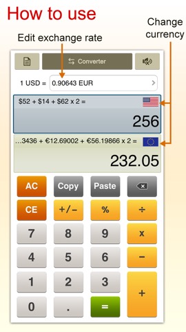 CurrencyCal - currency & exchange rates converter + calculator for travel.erのおすすめ画像5