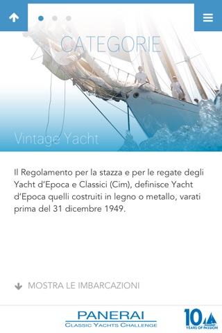 Panerai Guide to Classic Yachts iPhone Version screenshot 3