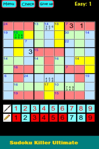 Killer Sudoku Ultimate screenshot 3