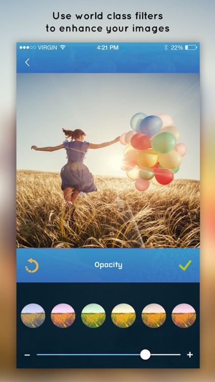 Blur Border - Blur Background Effect and No Crop Photo Editor for Instagram screenshot-3