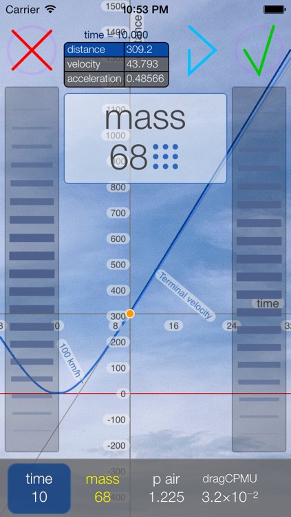 Freefall Metric