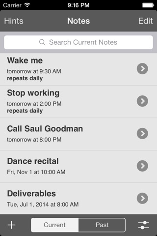 Alert Notes screenshot 3