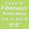 Piano Hero Fibonacci 5X5 - Sliding Number Block And Playing The Piano