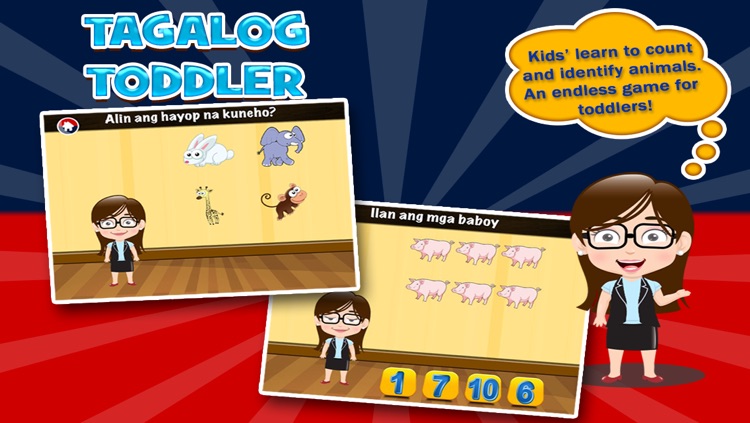 Tagalog Toddler Games for Kids screenshot-3